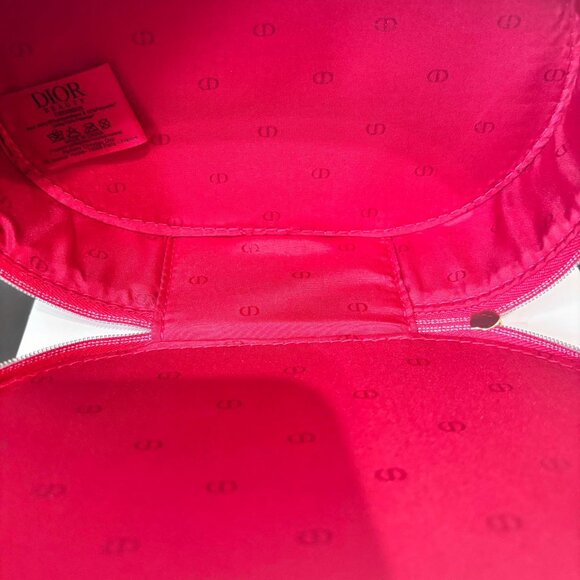 Red Patented Leather Dior Cosmetic Case - WITH BOX - EVELOPED - Picture 4 of 4